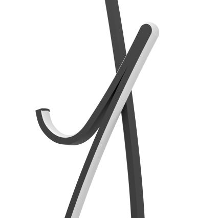 Eglo - Lampadaire LED/20W/230V 2700/4000/6500K noir