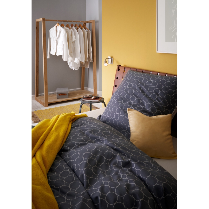 Eglo - Luminaire LED à brancher 1xGU10/2,8W/230V chrome mat