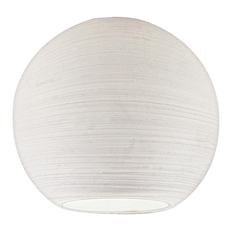 Eglo 90249 - Abat-jour MY CHOICE blanc cérusé E14 diam 9 cm