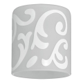 Eglo 90257 - Abat-jour MY CHOICE blanc ornement E14 diam.7 cm