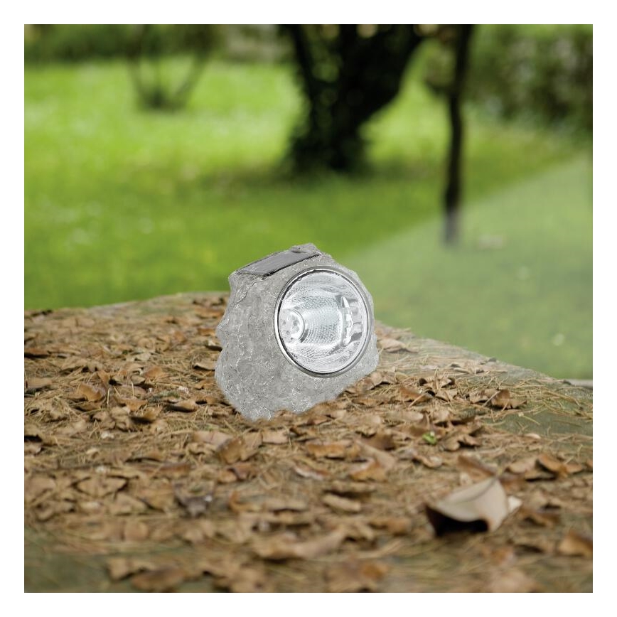 Eglo 90494 - Lampe solaire pierre 4xLED/0,06W/1xAA IP44