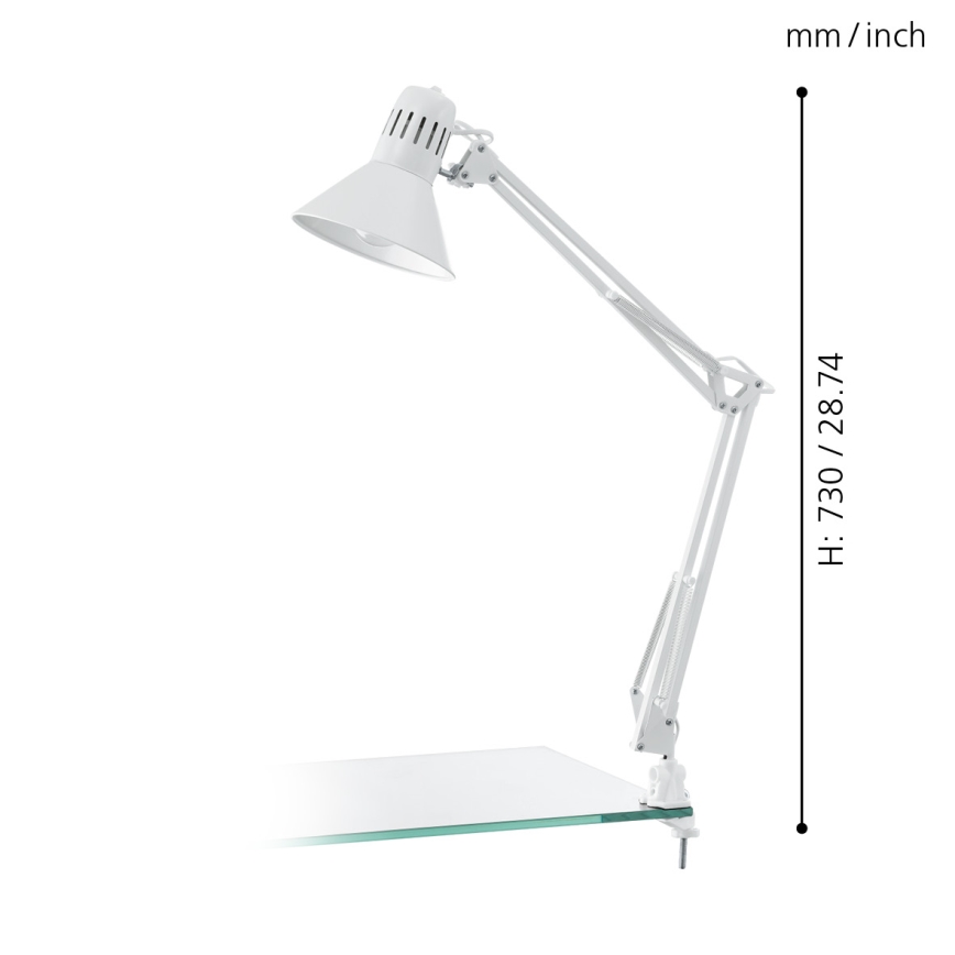 Eglo - Lampe de table 1xE27/40W/230V