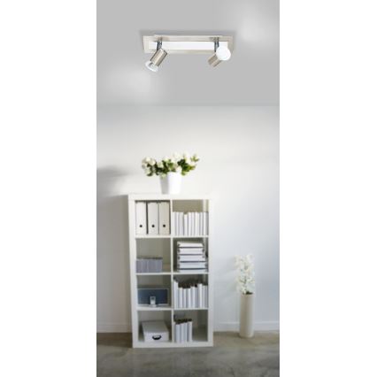 Eglo - Applique murale/Plafonnier 2xGU10/LED/3W