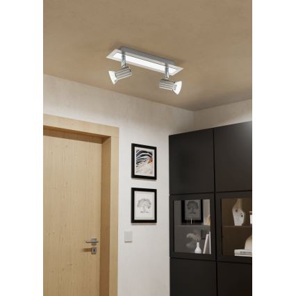 Eglo - Applique murale/Plafonnier 2xGU10/LED/3W