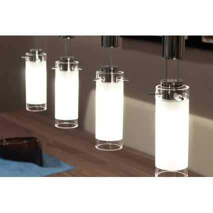 EGLO 91546 - Lustre LED avec fil AGGIUS 4xLED/6W/230V