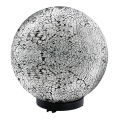 EGLO 91638 - Applique d'extérieur TERRALUNA 1, 1 x E27/18W, noir / blanc, IP44