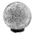 EGLO 91638 - Lampe extérieure TERRALUNA 1 1xE27/18W noir / blanc IP44