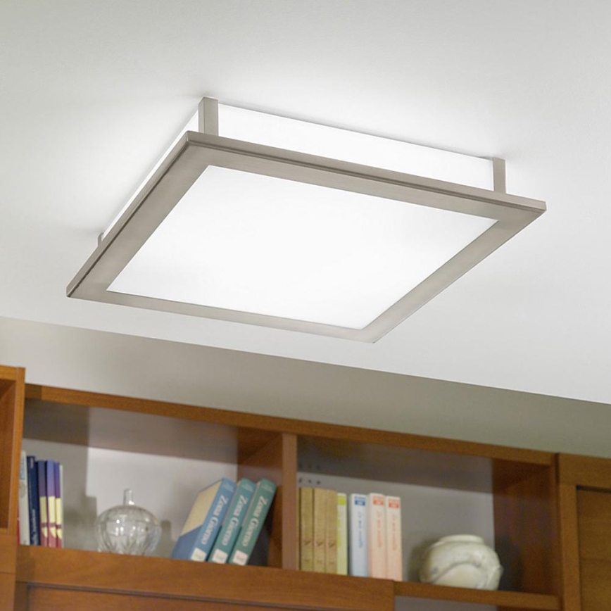 EGLO 91683 - plafonnier LED LED AURIGA 1xLED/18W Chrome mat