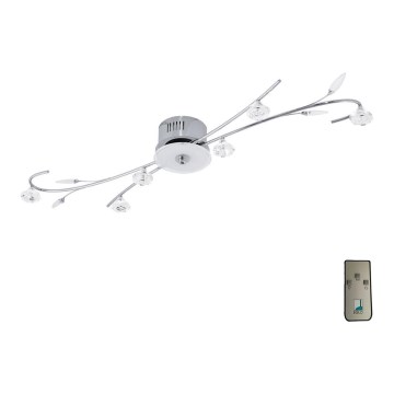 EGLO 91975 - plafonnier LED BAREGA 1 6xG4/20W + LED/4W + télécommande