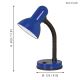Eglo - lampe de table 1xE27/40W bleu