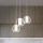 Eglo 92762 - Suspension sur câble BOLSANO 3xE27/60W