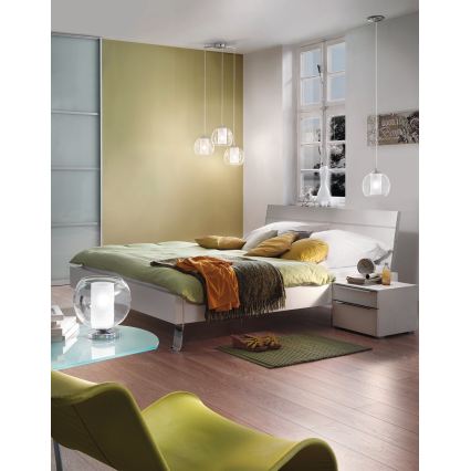 Eglo 92762 - Suspension sur câble BOLSANO 3xE27/60W