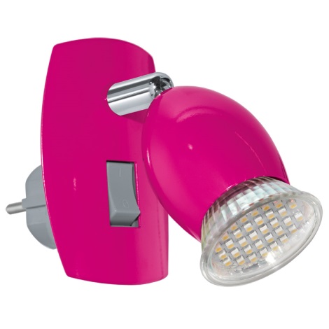 Eglo 92922 - Lampe LED à brancher BRIVI 1 1xGU10-LED/3W/230V