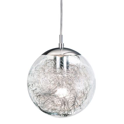 Eglo 93073 - Suspension sur câble LUBERIO 1xE27/60W/230V Ø 25 cm