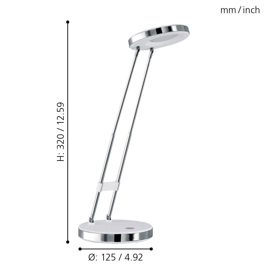 Eglo 93077 - Lampe de bureau GEXO LED/3W/230V