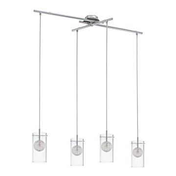 Eglo 93114 - Suspension LAMAS 4xG9/33W/230V