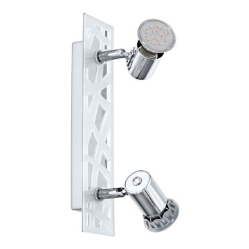 Eglo 93176 - Spot DAVEN 1 2xGU10-LED/5W/230V