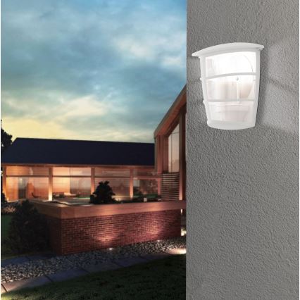 Eglo - Applique murale LED extérieure 1xE27/8,5W/230V IP44