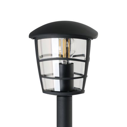 Eglo - lampe LED d'extérieur 1xE27/8,5W/230V IP44 noire