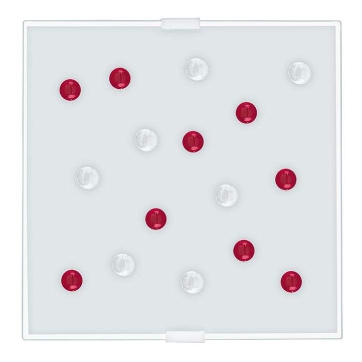Eglo 93418 - plafonnier LED SANTIAGO 1 LED/12W/230V