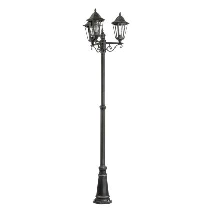 Eglo - Lampadaire extérieur 3xE27/60W/230V IP44