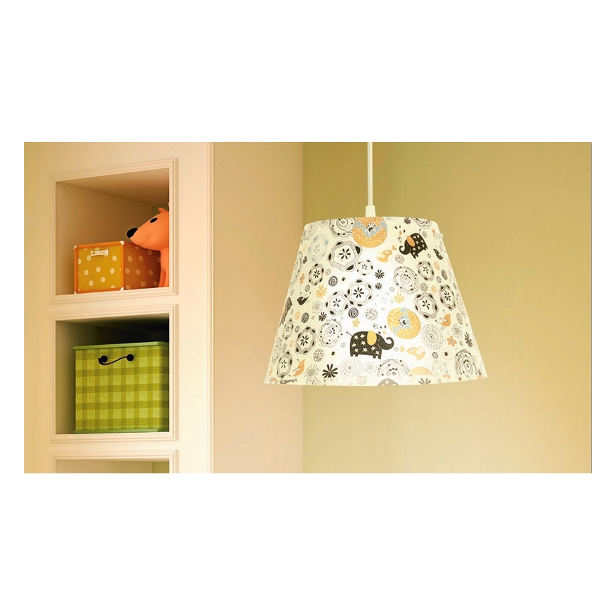 Eglo 93718 - Lustre enfant MOLOVE 1xE27/60W/230V