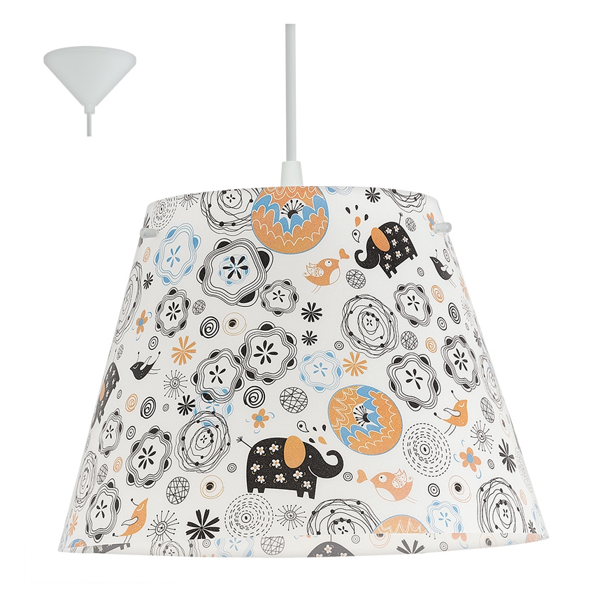 Eglo 93718 - Lustre enfant MOLOVE 1xE27/60W/230V