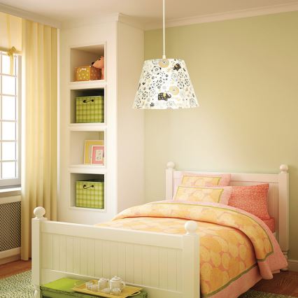 Eglo 93718 - Lustre enfant MOLOVE 1xE27/60W/230V