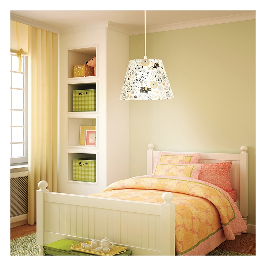 Eglo 93718 - Lustre enfant MOLOVE 1xE27/60W/230V
