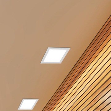 Eglo 94061 - Plafonnier encastré FUEVA 1 LED/10,95W/230V 17x17 cm