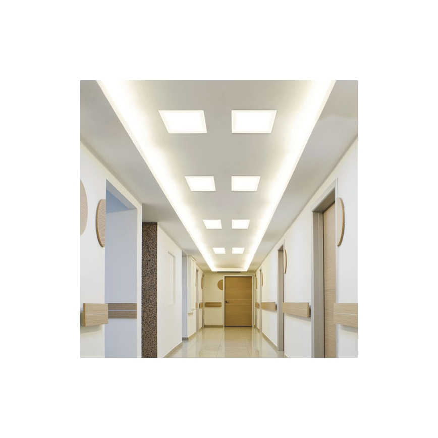 Eglo 94068 - Plafonnier encastré LED FUEVA 1 LED/16,47W/230V 22,5x22,5 cm