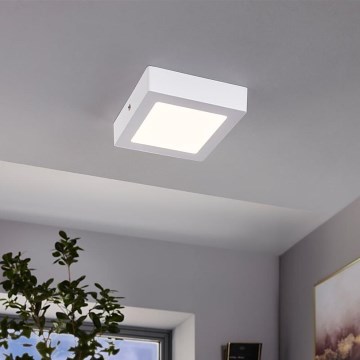 Eglo 94074 - Plafonnier LED FUEVA 1, 10,88 W, 230 V, 17 x 17 cm