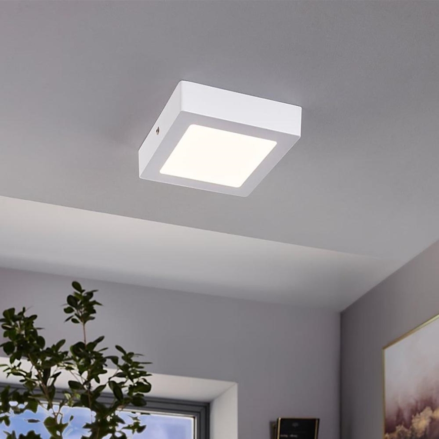 Eglo 94074 - Plafonnier LED FUEVA 1, 10,88 W, 230 V, 17 x 17 cm