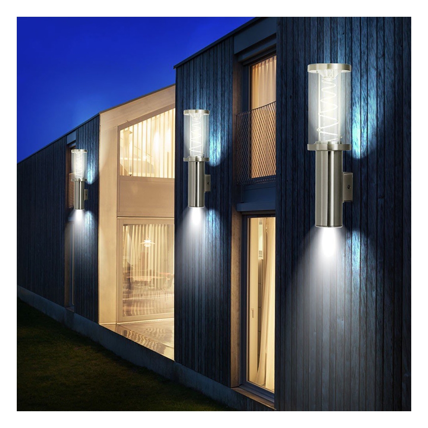 Eglo 94095 - Applique murale extérieure LED TRONO 2xGU10/5W/230V IP44