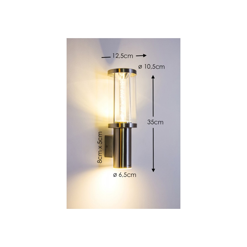 Eglo - éclairage LED extérieur 1xGU10/3W + LED/3,7W IP44