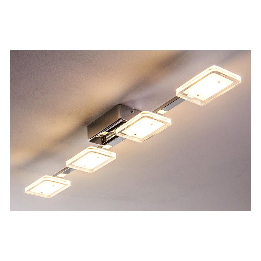 Eglo 94156 - Plafonnier LED CARTAMA 4xLED/4,5W/230V