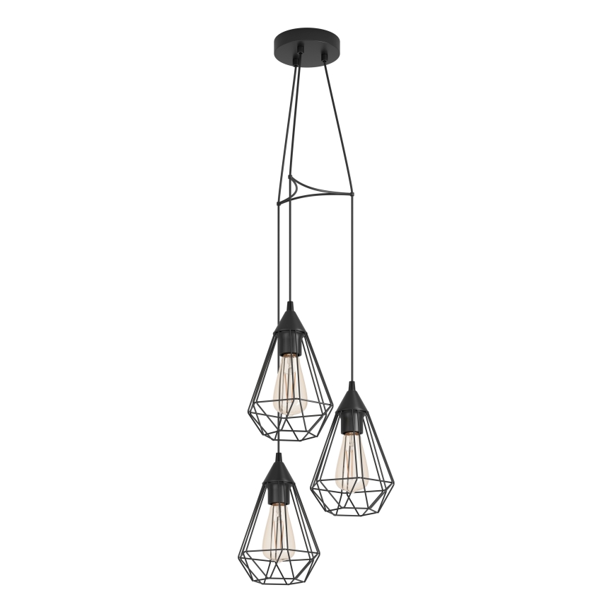 Eglo - Suspension 3xE27/60W/230V