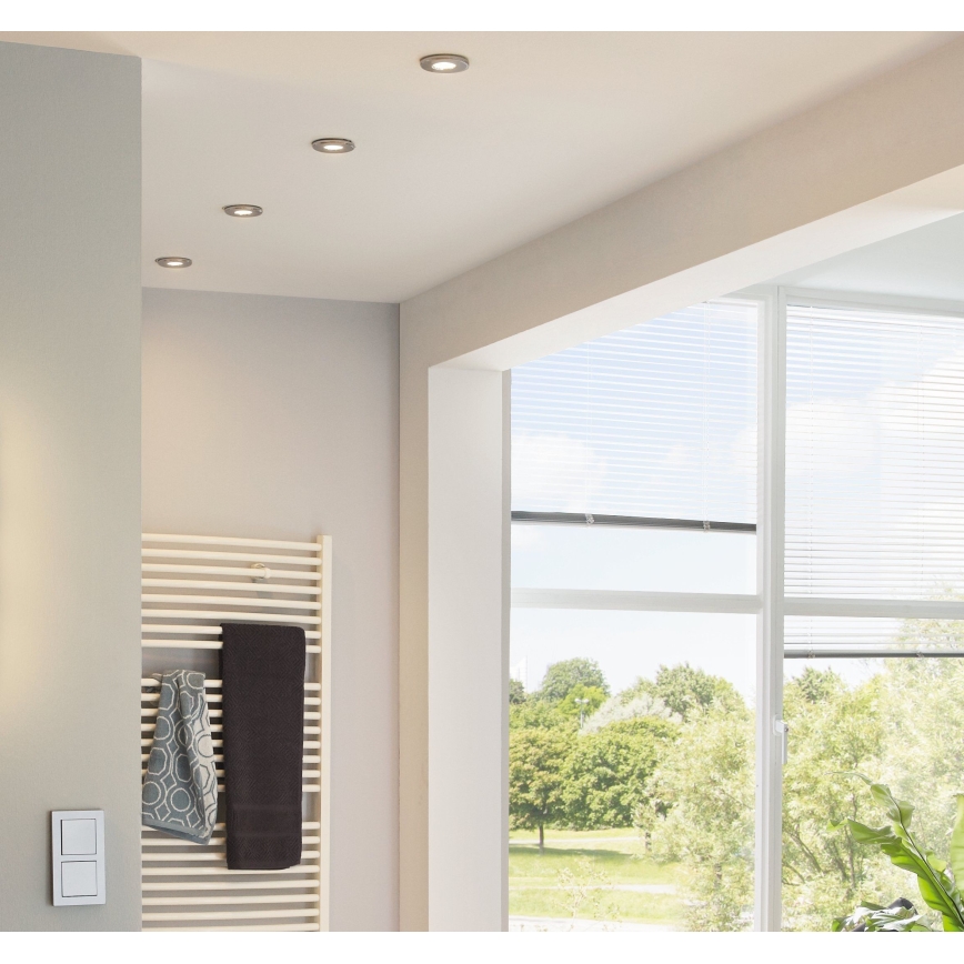 Eglo - Lot de 3 spots encastrés LED PENETO 1xGU10-LED/3W/230V