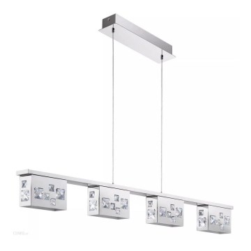 Eglo 94293 - Suspension sur câble TRESANA 4xLED/5,8W/230V
