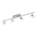 Eglo 94383 - Spot PERITO 4xLED/3W/230V 3000K chrome brillant