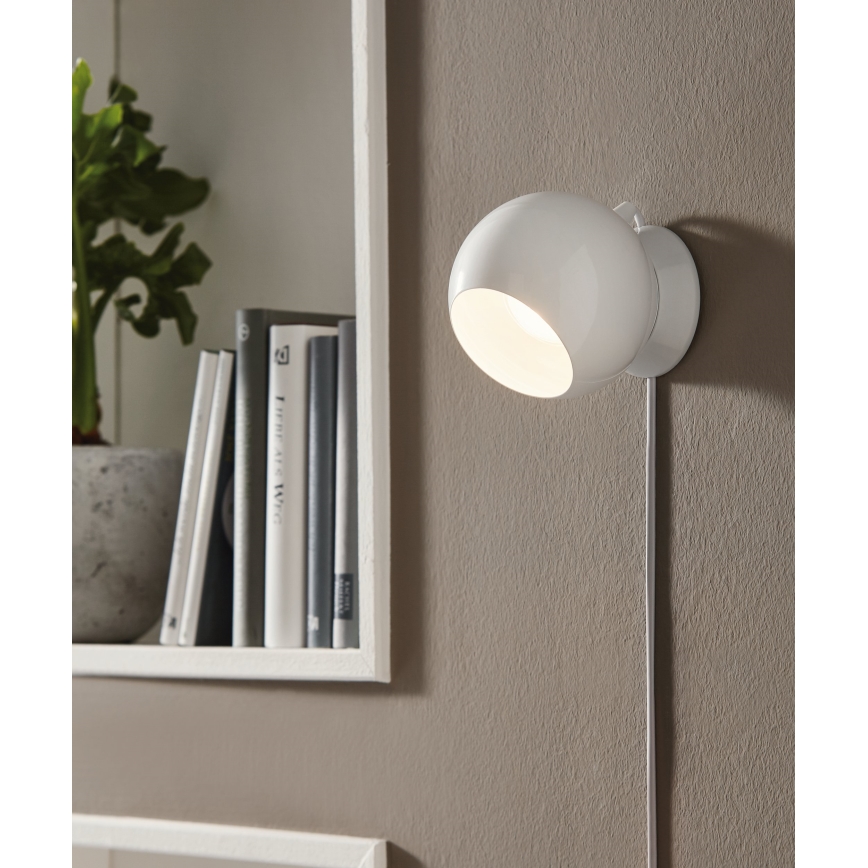 Eglo - Lampe LED de table/murale 1xGU10/2,8W/230V blanche