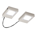 Eglo 94516 - SET 2x Luminaire LED sous meubles de cuisine LAVAIO 2xLED/3,7W/230V