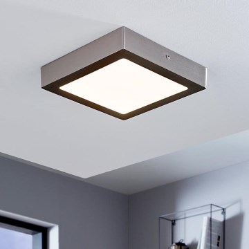 Eglo 94526 - Plafonnier LED FUEVA 1 LED/16,5W/230V 22,5x22,5 cm