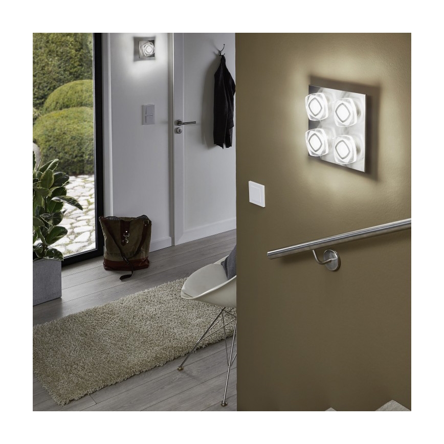 Eglo 94572 - plafonnier LED MARCHESI 4xLED/4,5W/230V