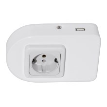 Eglo 94663 - Prise électrique sous meubles de cuisine avec USB TAXANO