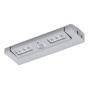 Eglo 94684 - Lampe d'orientation LED avec détecteur BALIOLA 6xLED/3xAAA