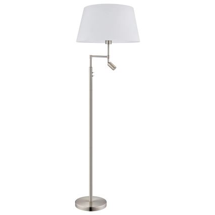 Eglo - Lampadaire 1xE27/60W + 1xLED/2,1W