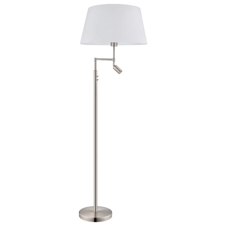 Eglo - Lampadaire 1xE27/60W + 1xLED/2,1W