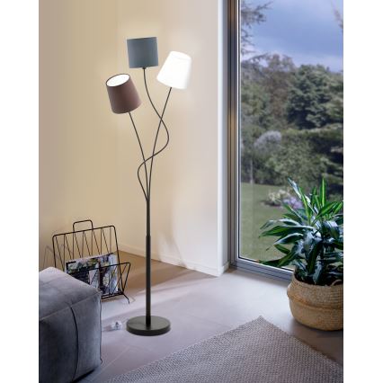 Eglo - Lampadaire 3xE14/40W/230V