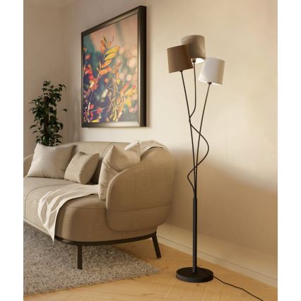 Eglo - Lampadaire 3xE14/40W/230V